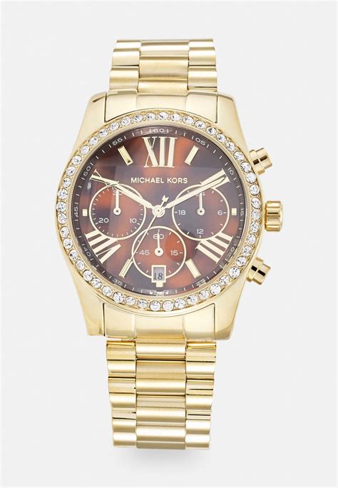 michael kors lexington damen gold|michael kors lexington gold.